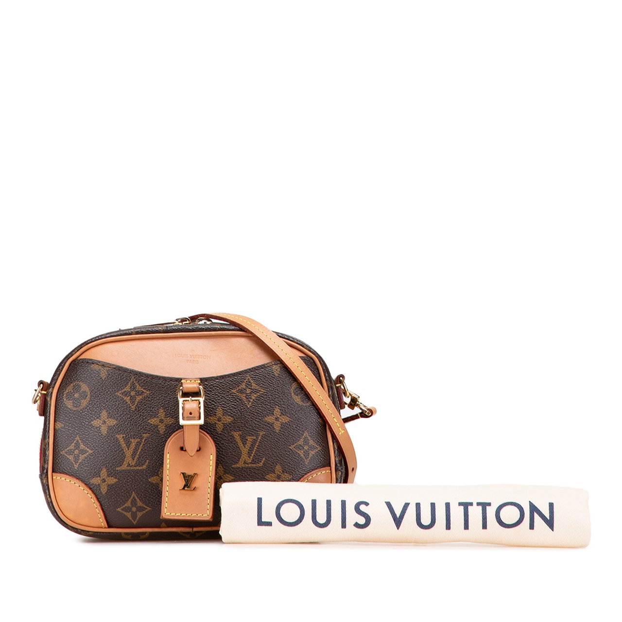 Louis Vuitton Monogram Mini Deauville Bruin