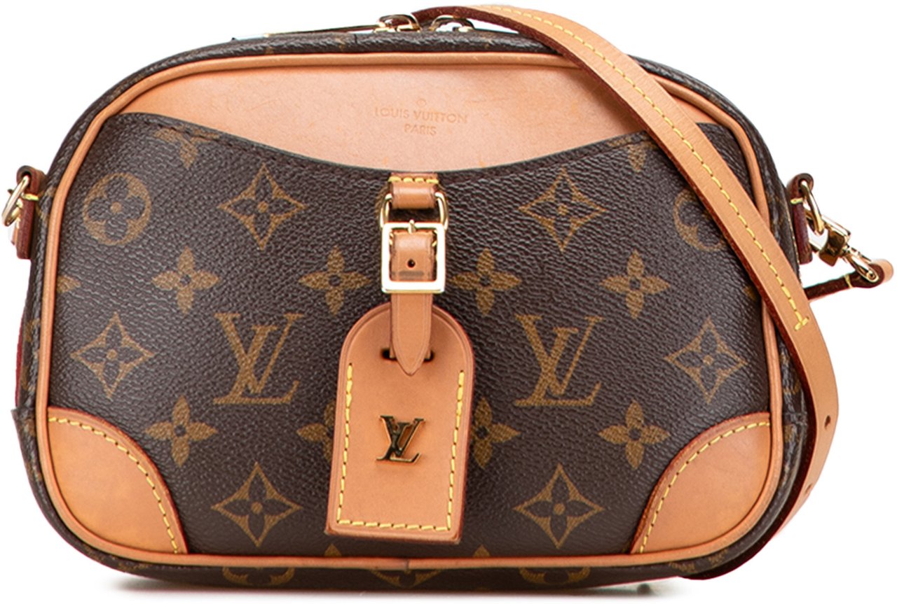 Louis Vuitton Monogram Mini Deauville Bruin