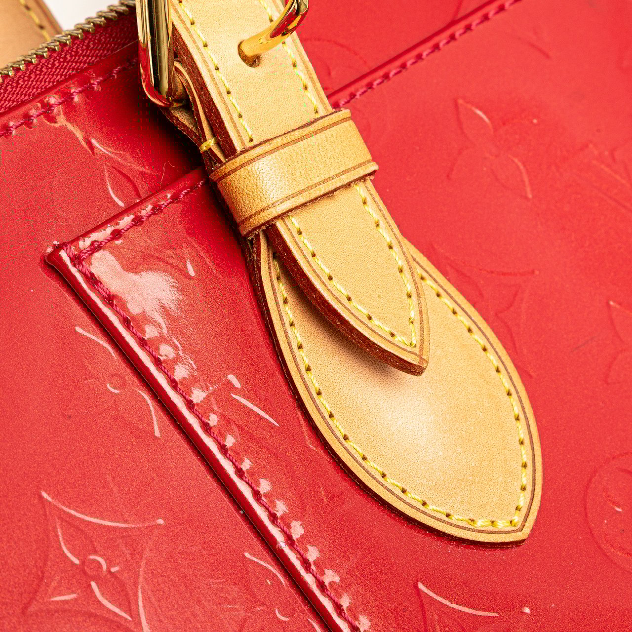 Louis Vuitton Monogram Vernis Rosewood Avenue Rood