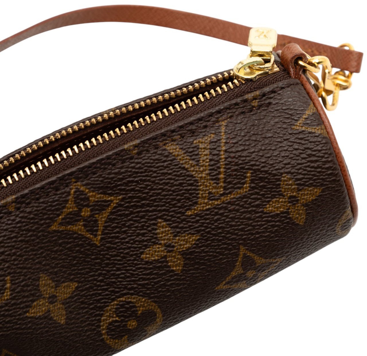 Louis Vuitton Monogram Papillon Pochette Bruin