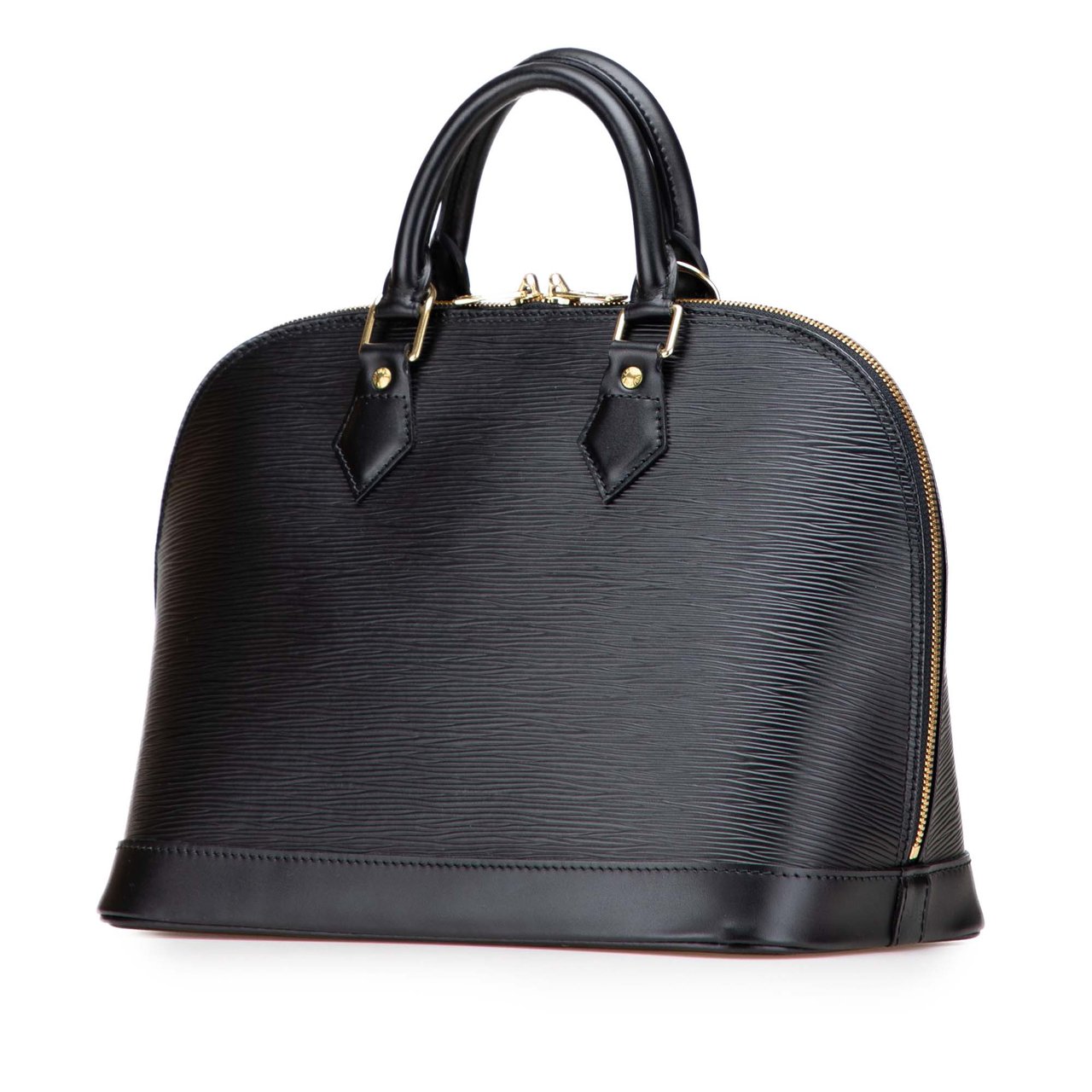 Louis Vuitton Epi Alma PM Zwart