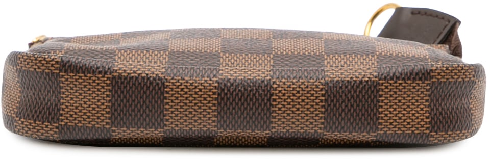 Louis Vuitton Damier Ebene Mini Pochette Accessoires Bruin