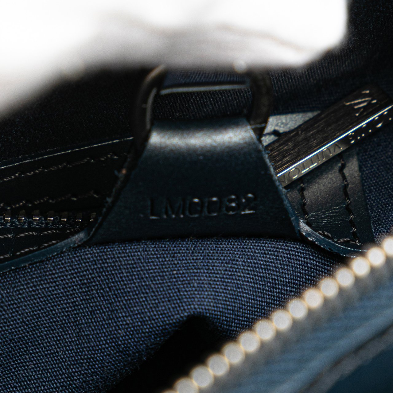Louis Vuitton Monogram Mat Stockton Blauw