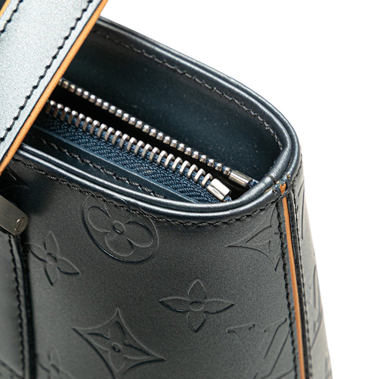 Louis Vuitton Monogram Mat Stockton Blauw