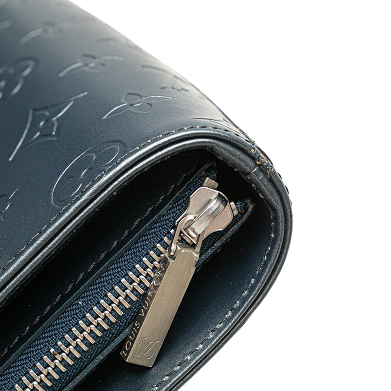 Louis Vuitton Monogram Mat Stockton Blauw