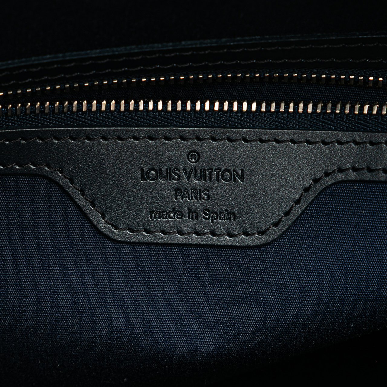 Louis Vuitton Monogram Mat Stockton Blauw