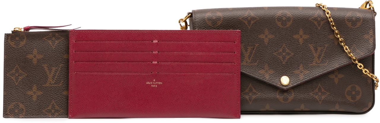 Louis Vuitton Monogram Pochette Felicie Bruin