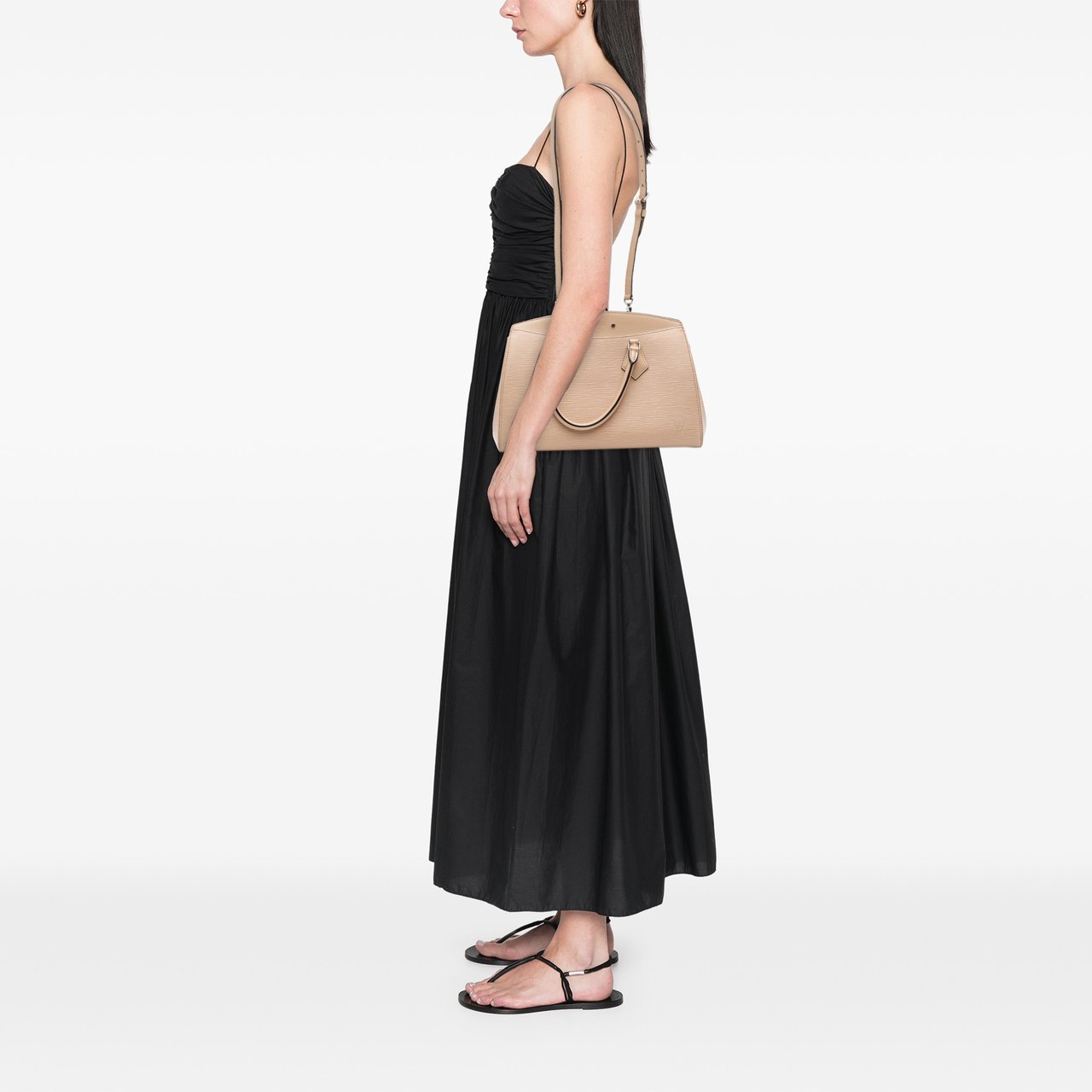 Louis Vuitton Epi Soufflot MM Bruin