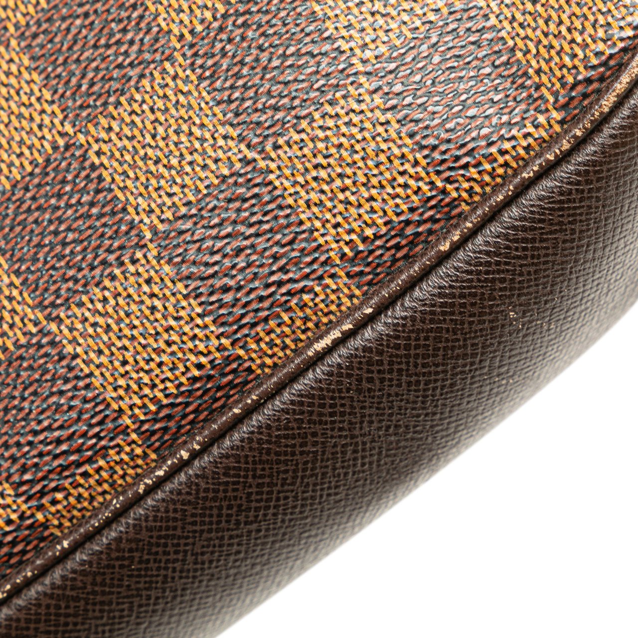Louis Vuitton Damier Ebene Trousse Pochette Bruin