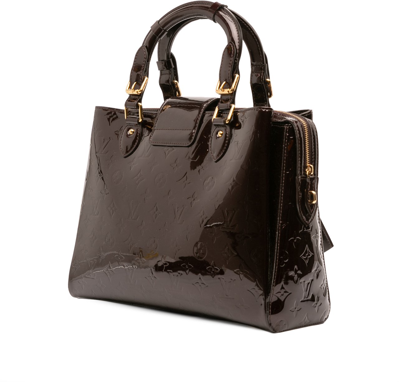 Louis Vuitton Monogram Vernis Melrose Avenue Paars