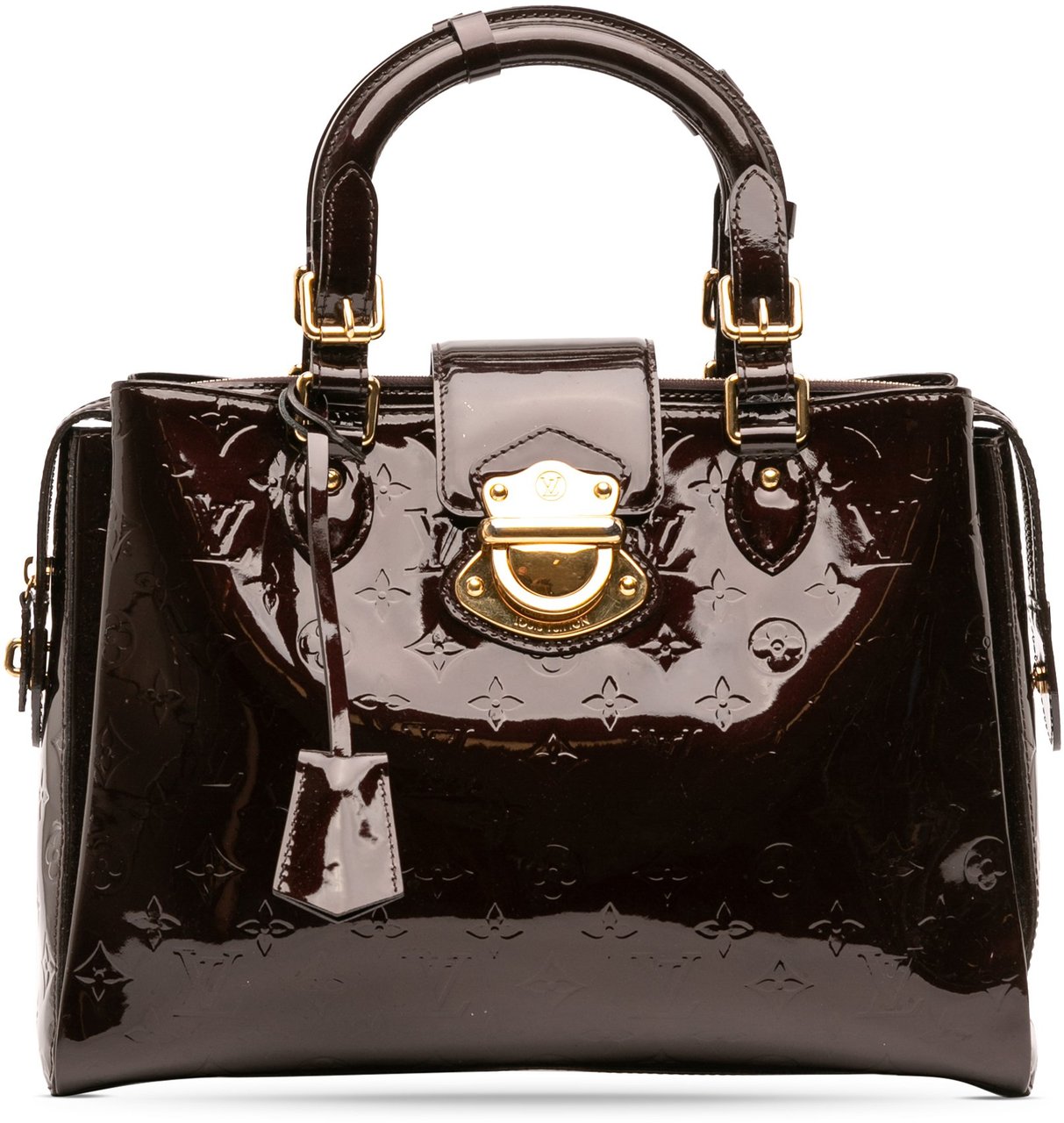 Louis Vuitton Monogram Vernis Melrose Avenue Paars
