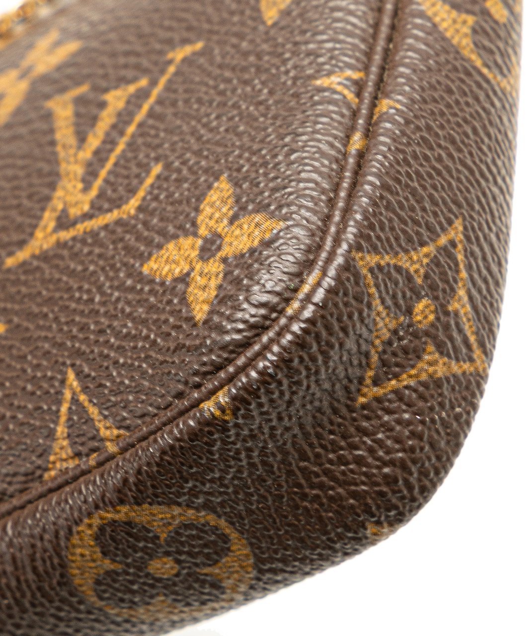 Louis Vuitton Monogram Mini Pochette Accessoires Bruin