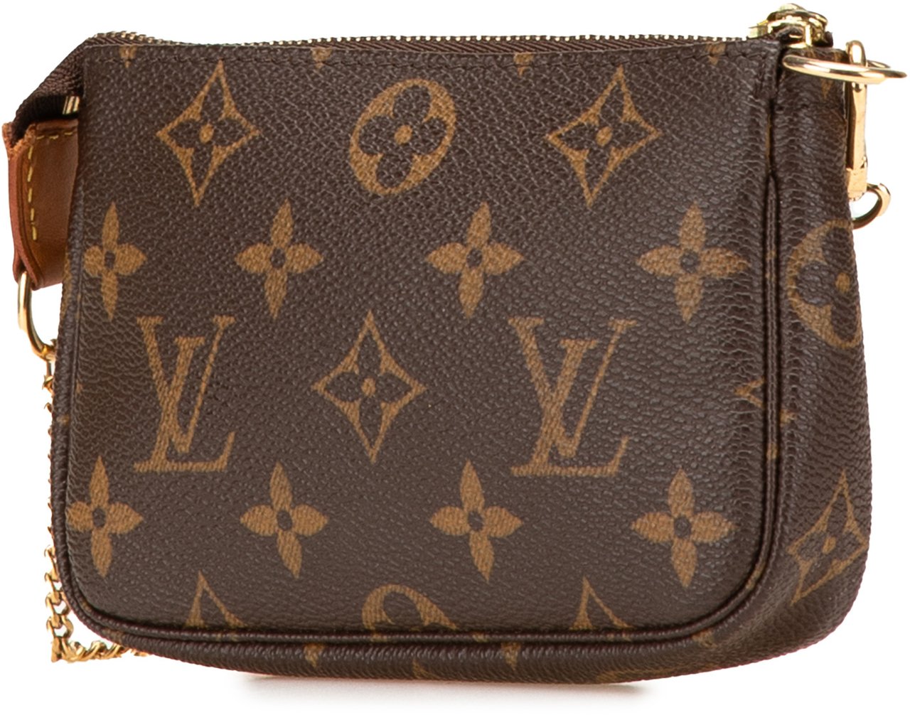 Louis Vuitton Monogram Mini Pochette Accessoires Bruin