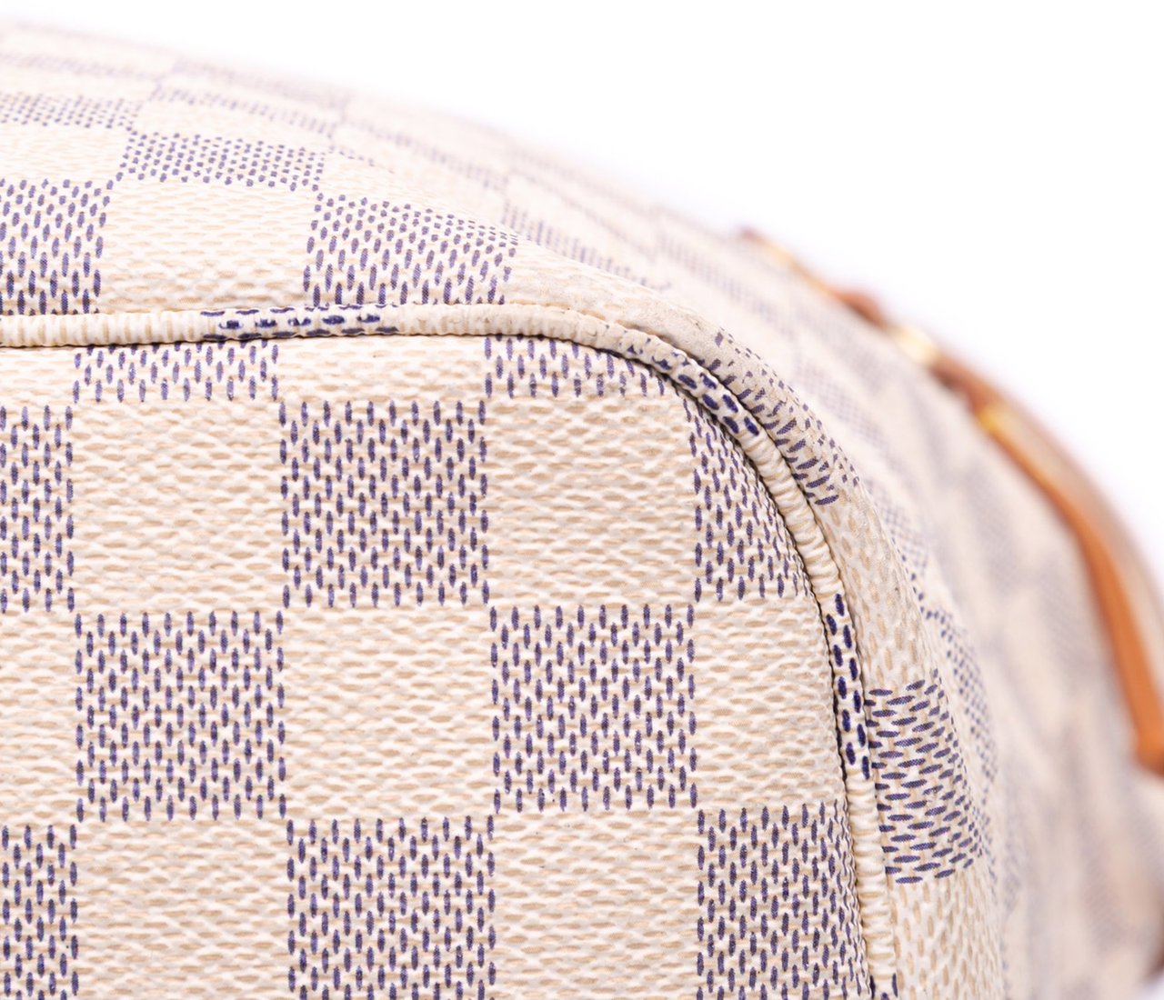 Louis Vuitton Damier Azur Neverfull MM Wit