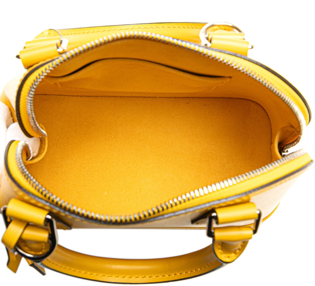 Louis Vuitton Epi Alma BB Geel
