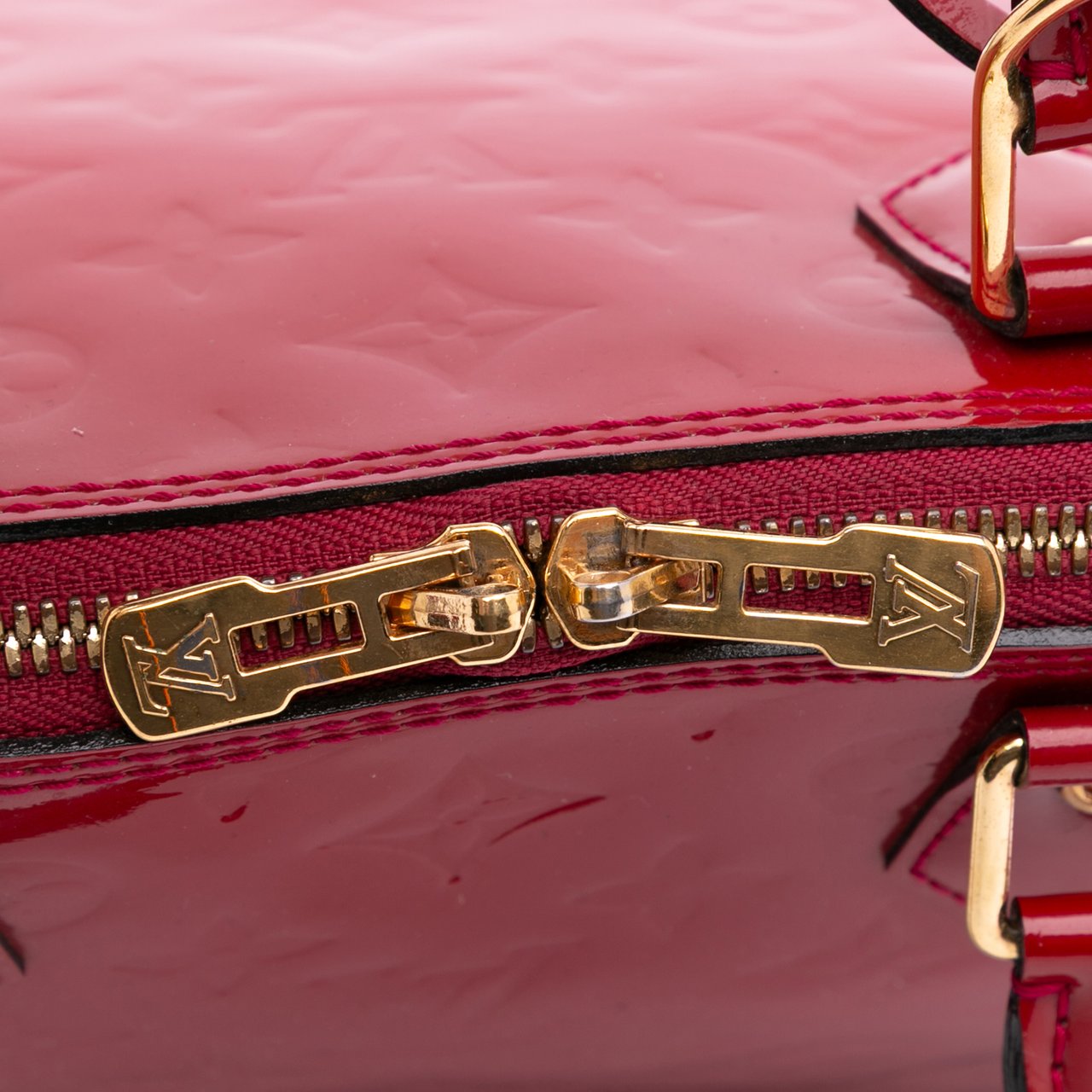 Louis Vuitton Monogram Vernis Alma PM Rood