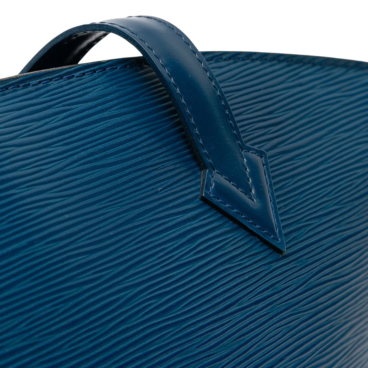 Louis Vuitton Epi Saint Jacques PM Short Strap Blauw