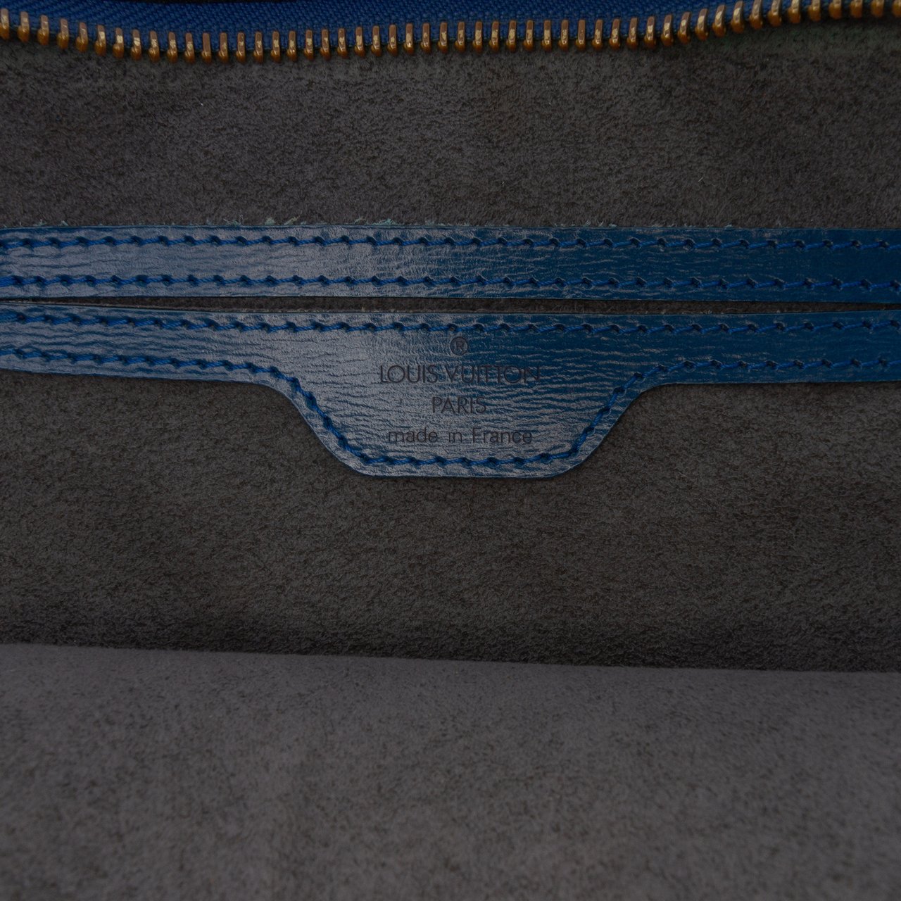 Louis Vuitton Epi Saint Jacques PM Short Strap Blauw