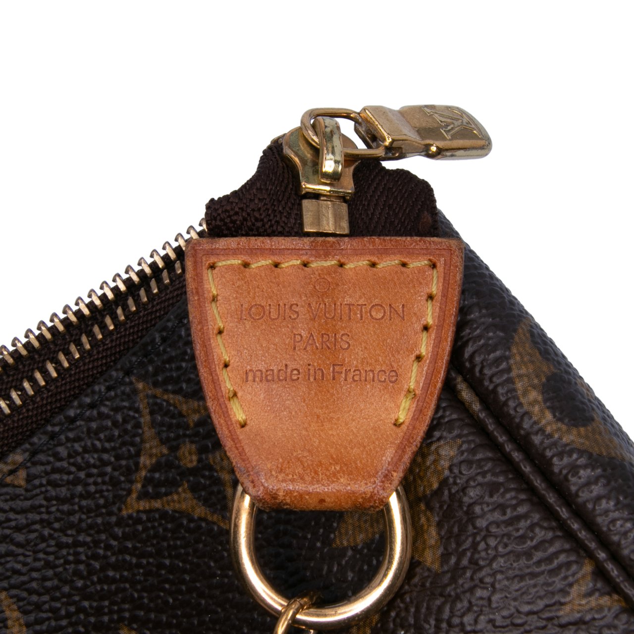 Louis Vuitton Monogram Mini Pochette Accessoires Bruin