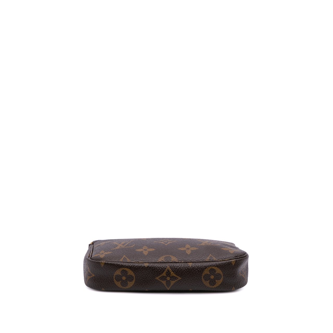 Louis Vuitton Monogram Mini Pochette Accessoires Bruin