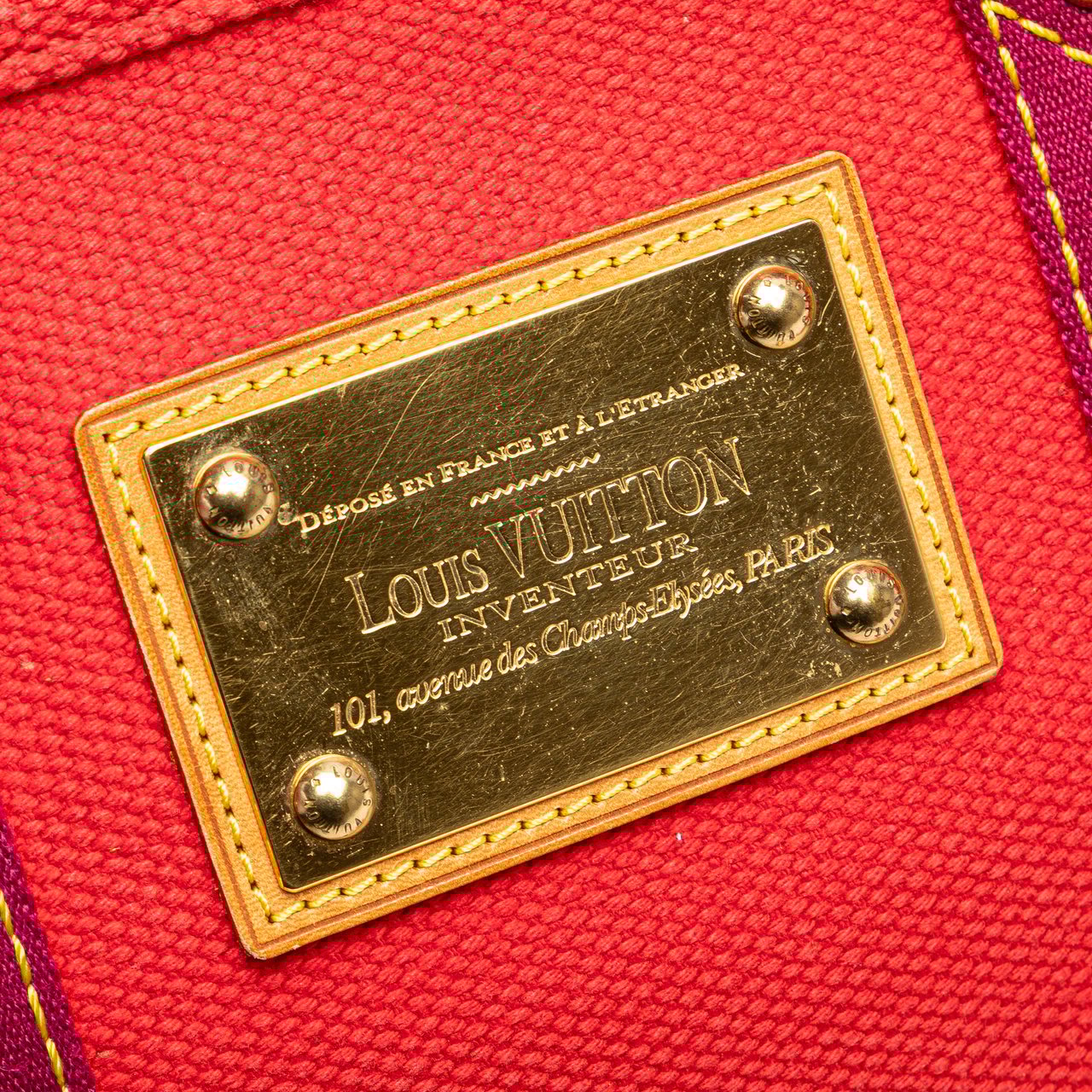 Louis Vuitton Antigua Cabas PM Rood