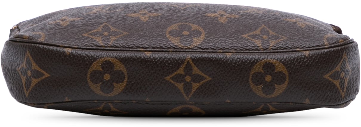 Louis Vuitton Monogram Mini Pochette Accessoires Bruin