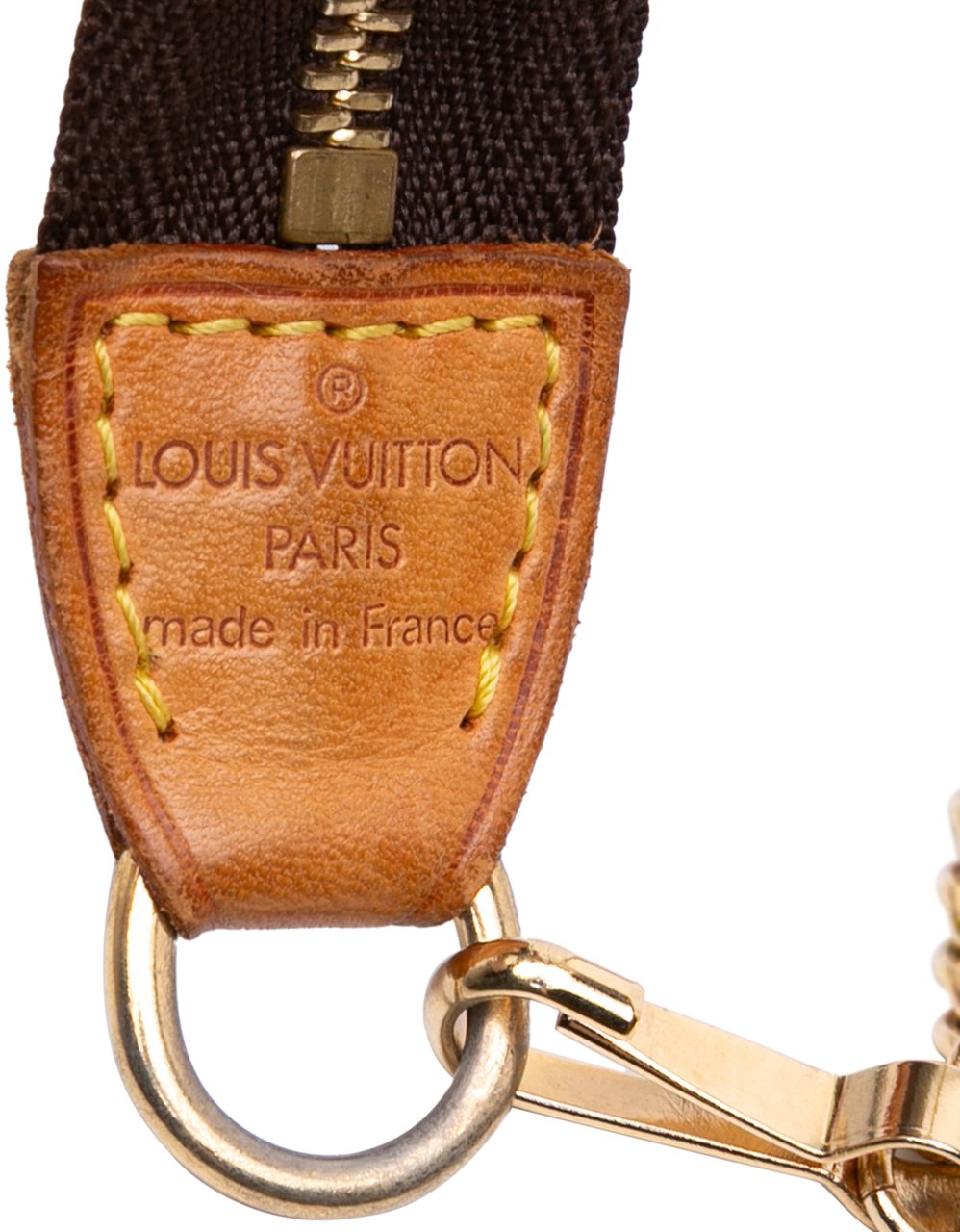 Louis Vuitton Monogram Mini Pochette Accessoires Bruin
