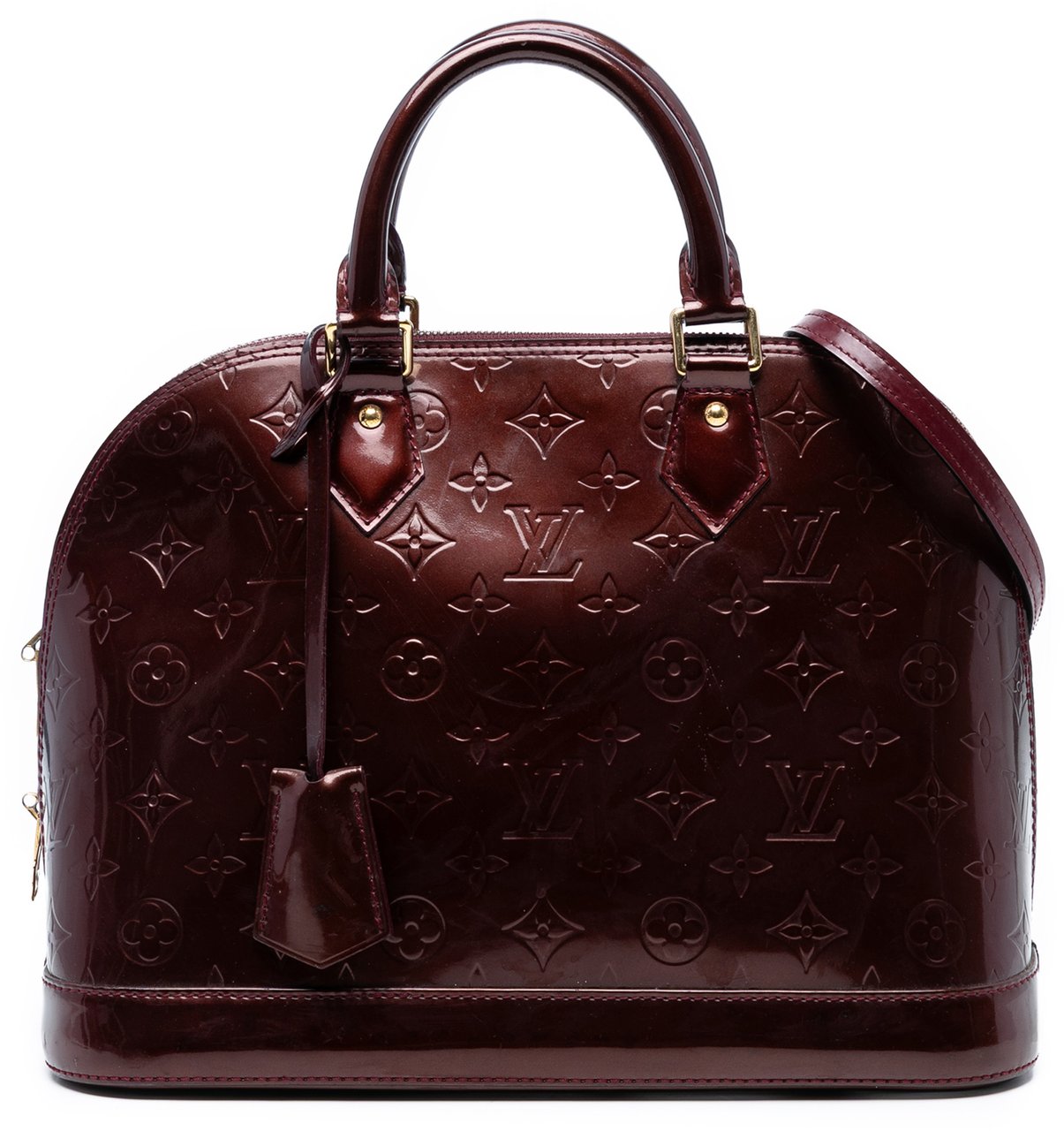 Louis Vuitton Monogram Vernis Alma PM Rood