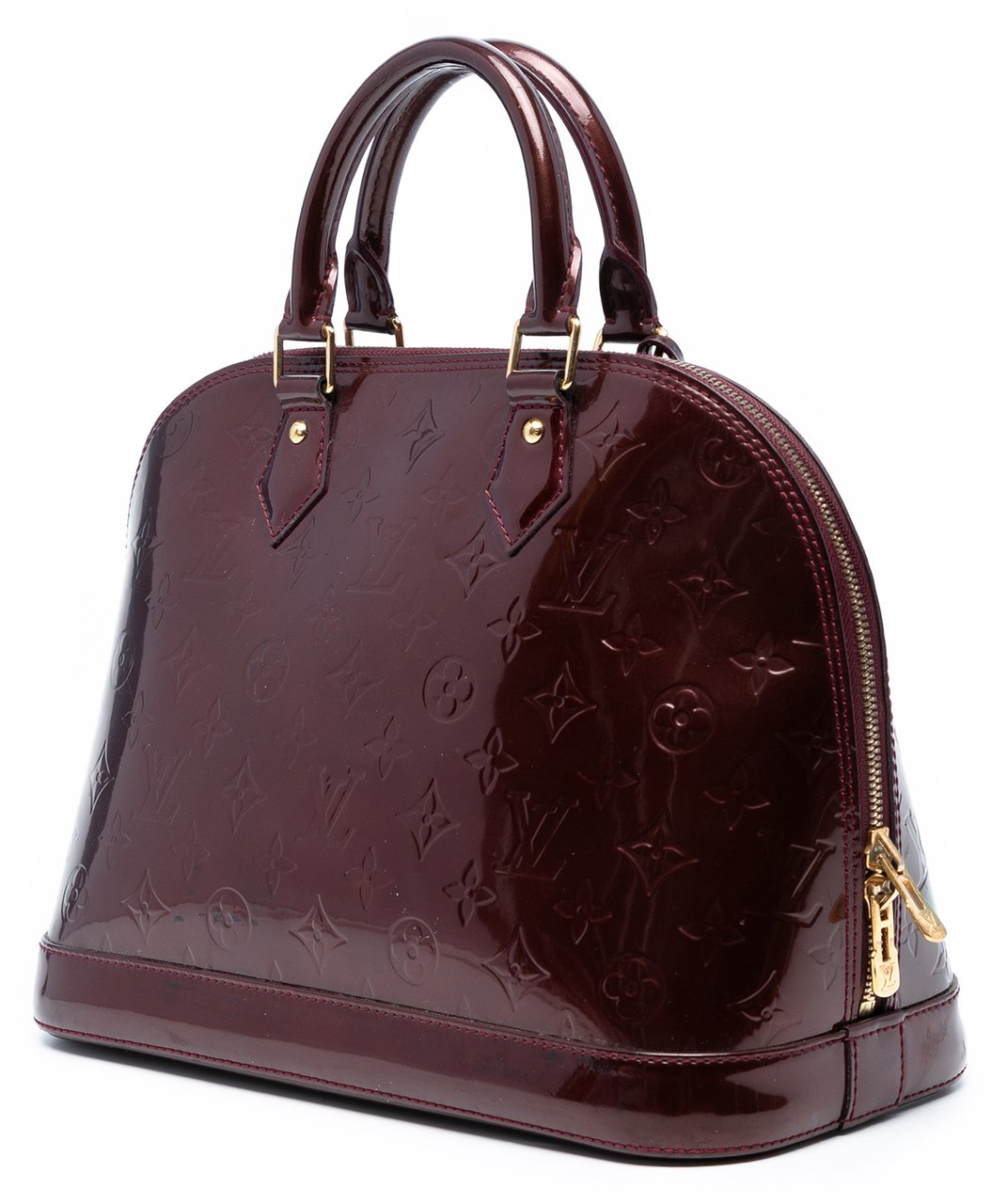 Louis Vuitton Monogram Vernis Alma PM Rood