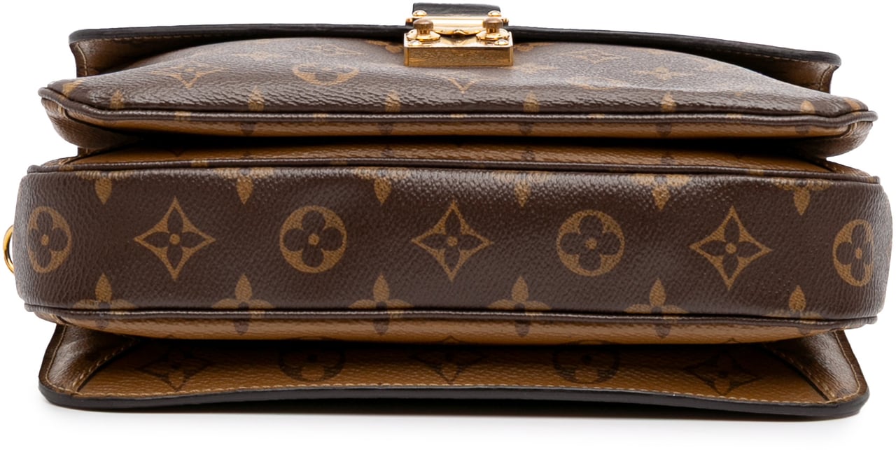 Louis Vuitton Monogram Reverse Pochette Metis Bruin