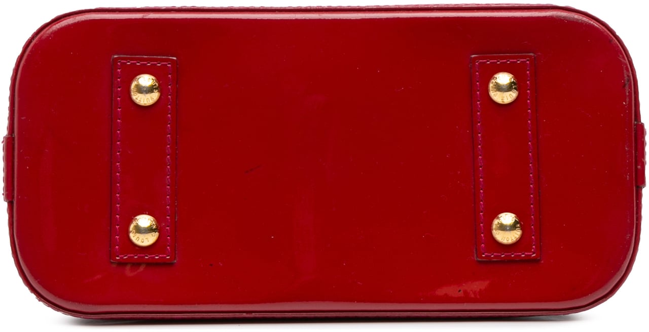 Louis Vuitton Monogram Vernis Alma BB Rood