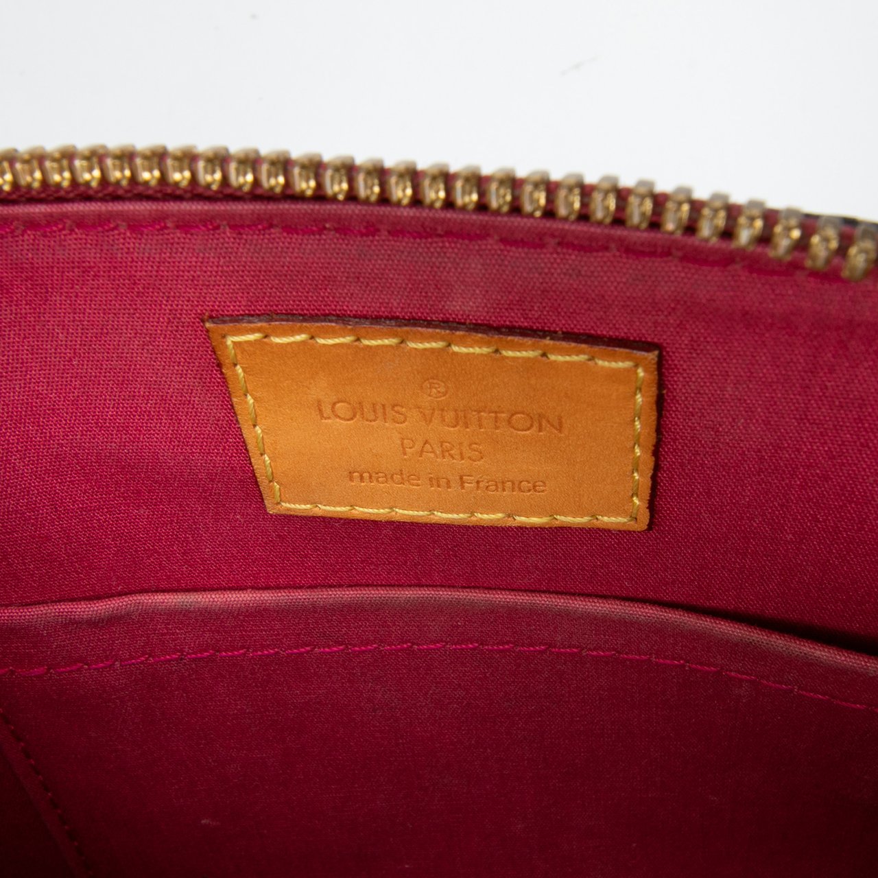 Louis Vuitton Monogram Vernis Alma BB Rood