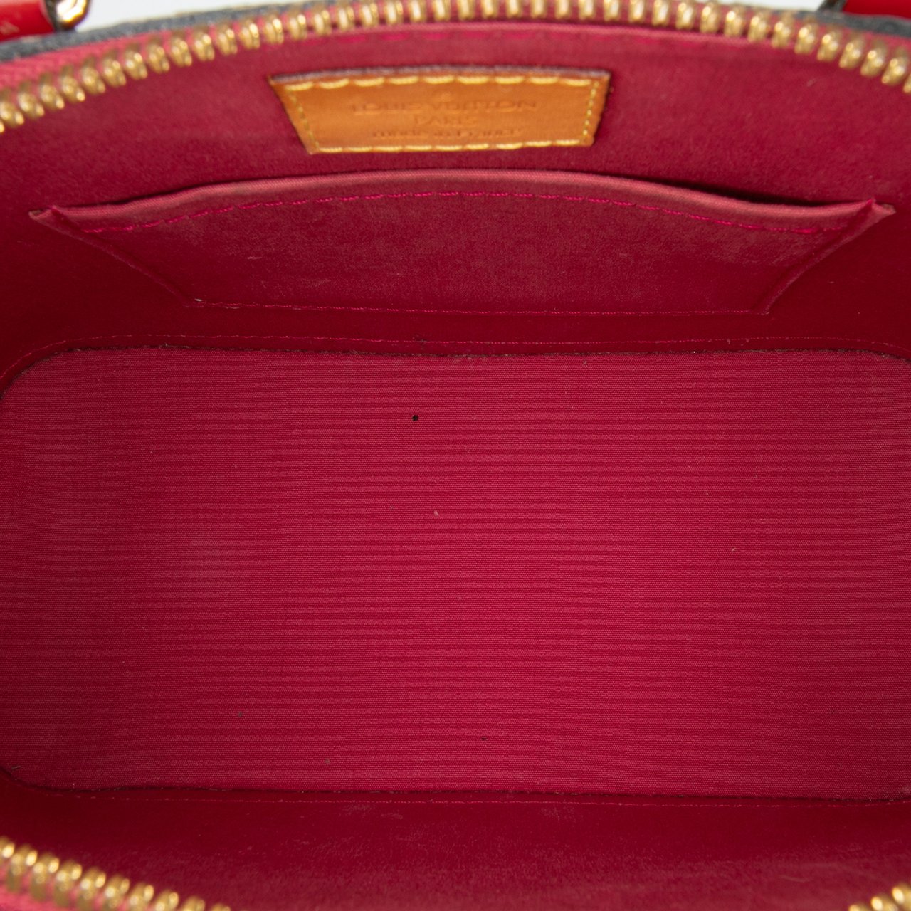 Louis Vuitton Monogram Vernis Alma BB Rood