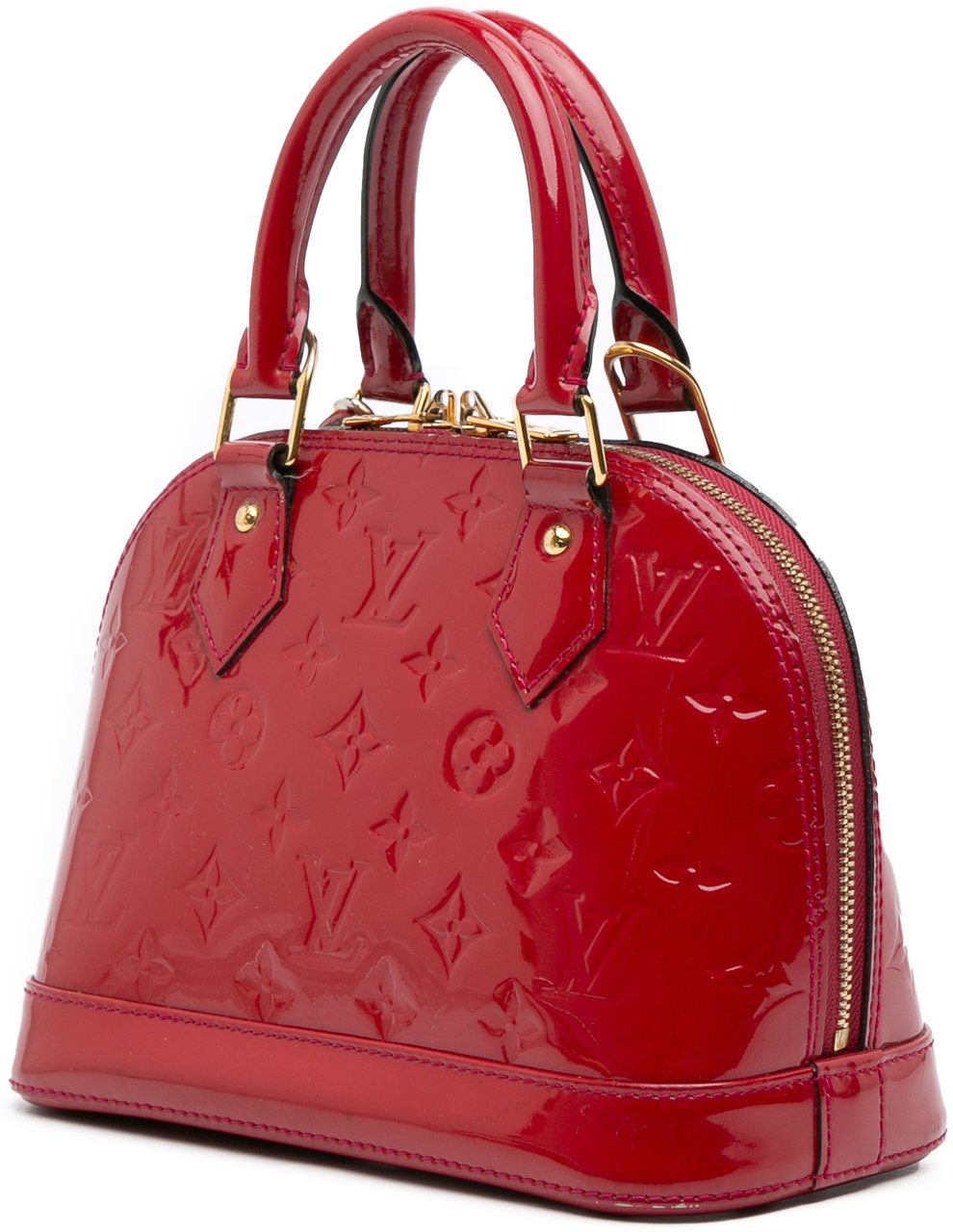 Louis Vuitton Monogram Vernis Alma BB Rood