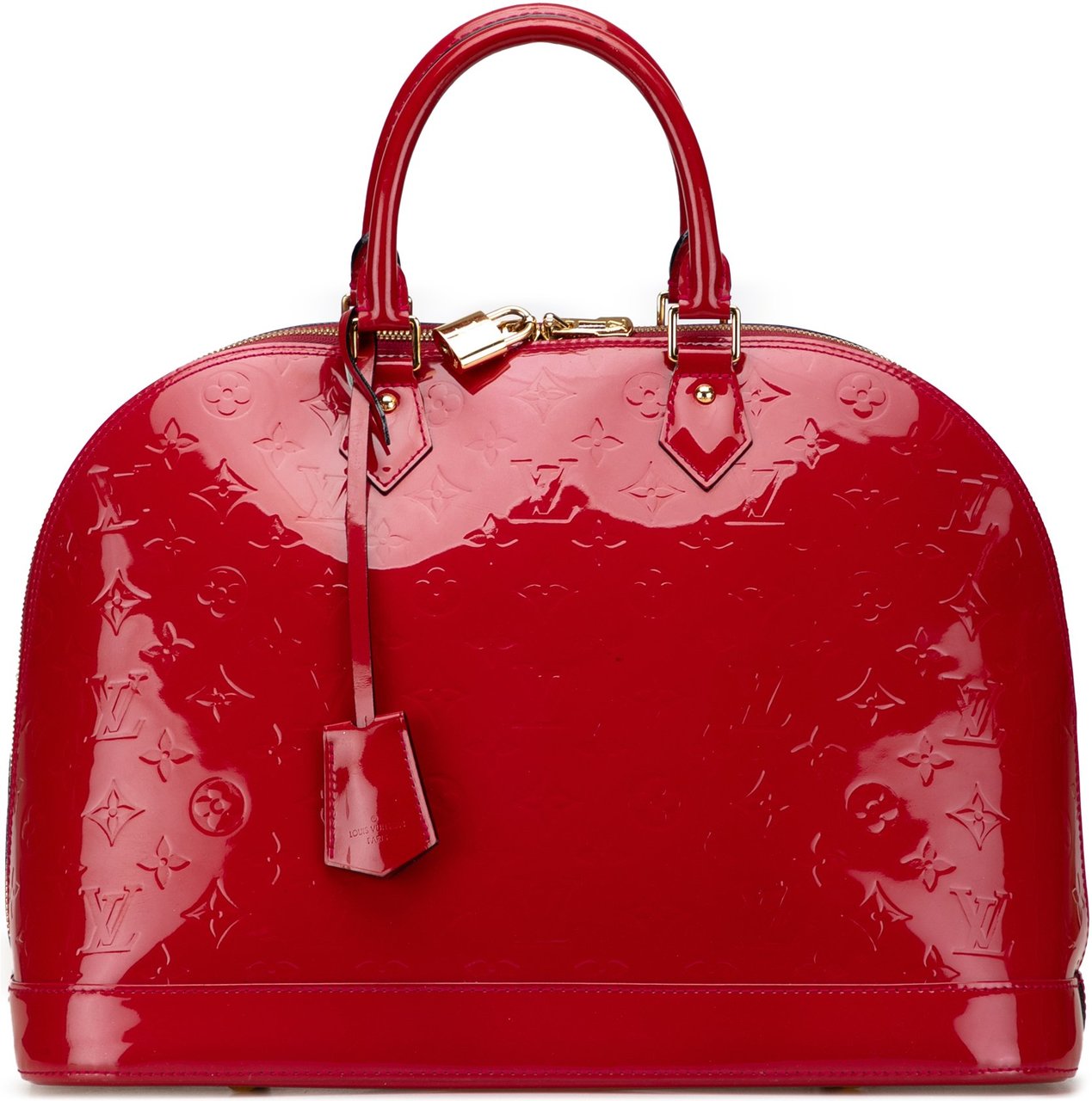 Louis Vuitton Monogram Vernis Alma GM Rood