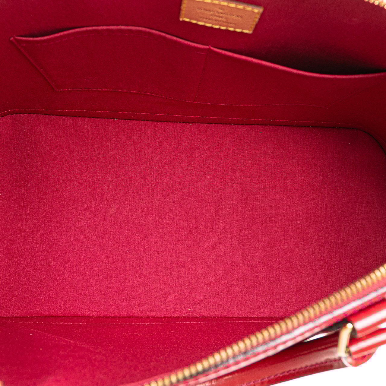 Louis Vuitton Monogram Vernis Alma GM Rood