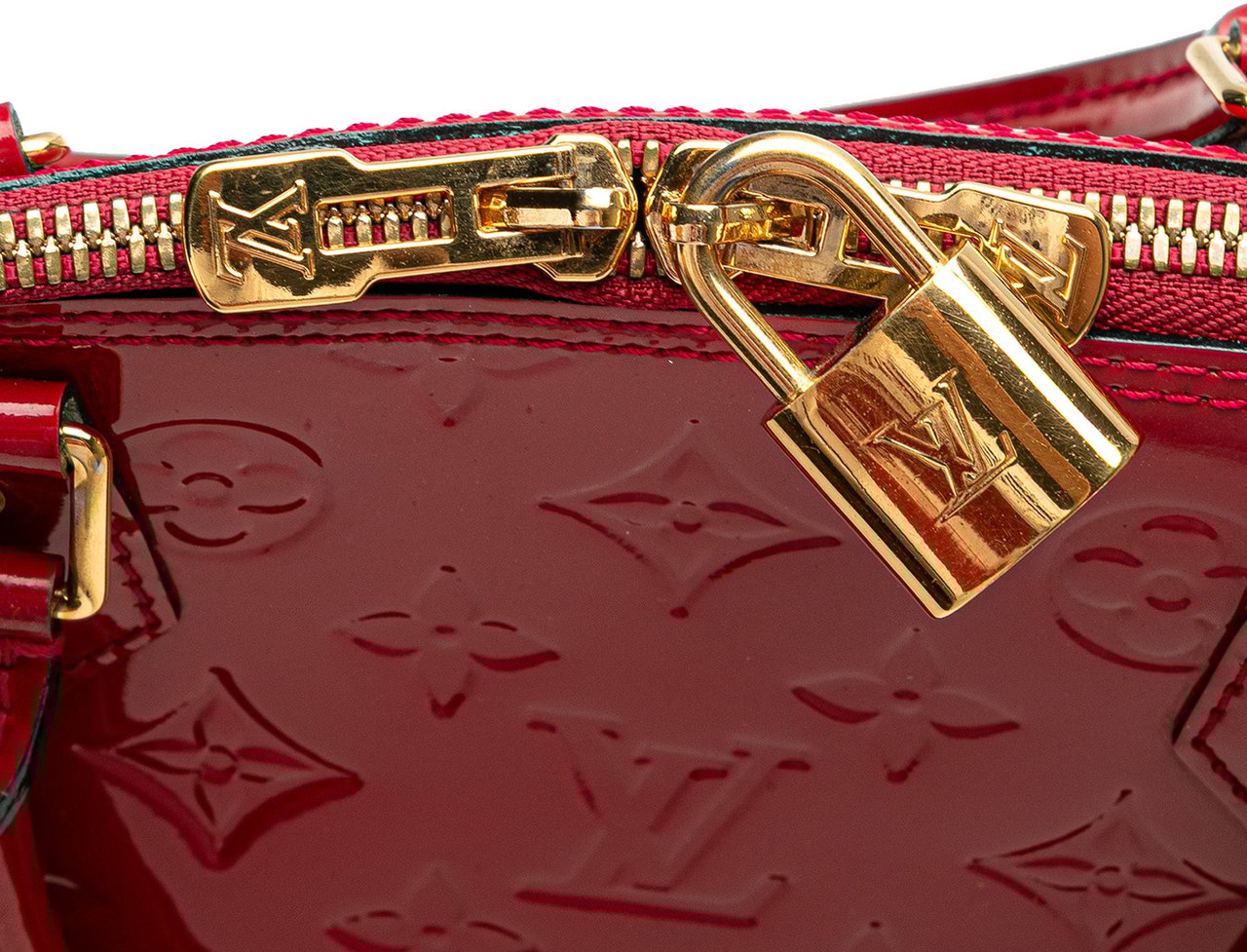 Louis Vuitton Monogram Vernis Alma GM Rood
