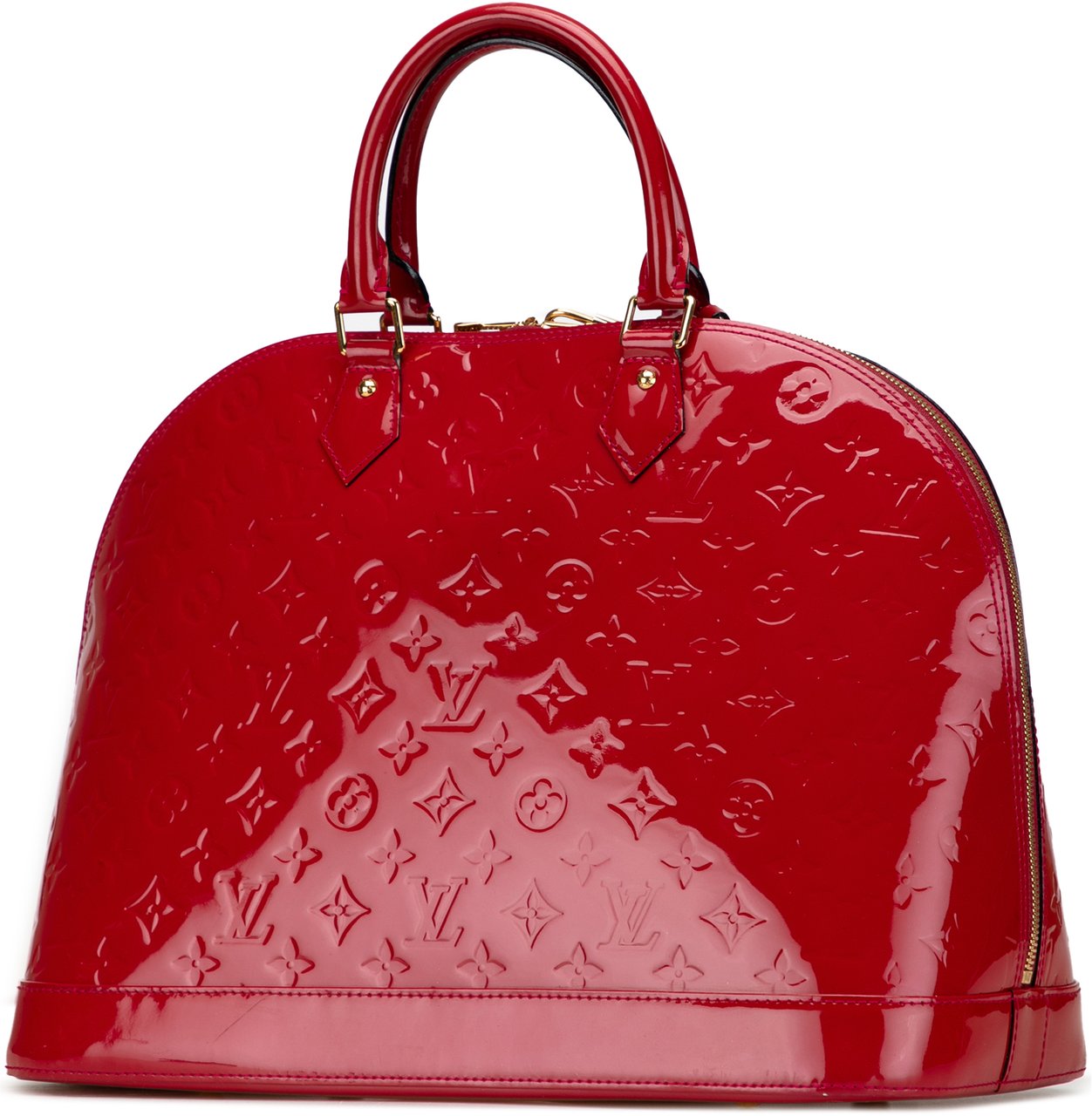 Louis Vuitton Monogram Vernis Alma GM Rood