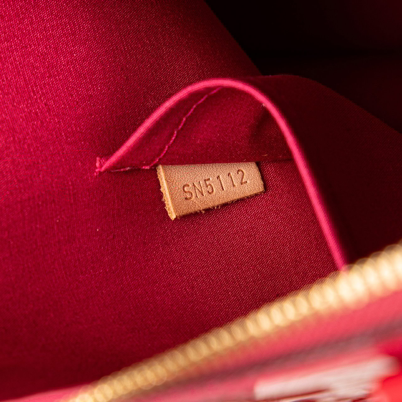Louis Vuitton Monogram Vernis Alma GM Rood