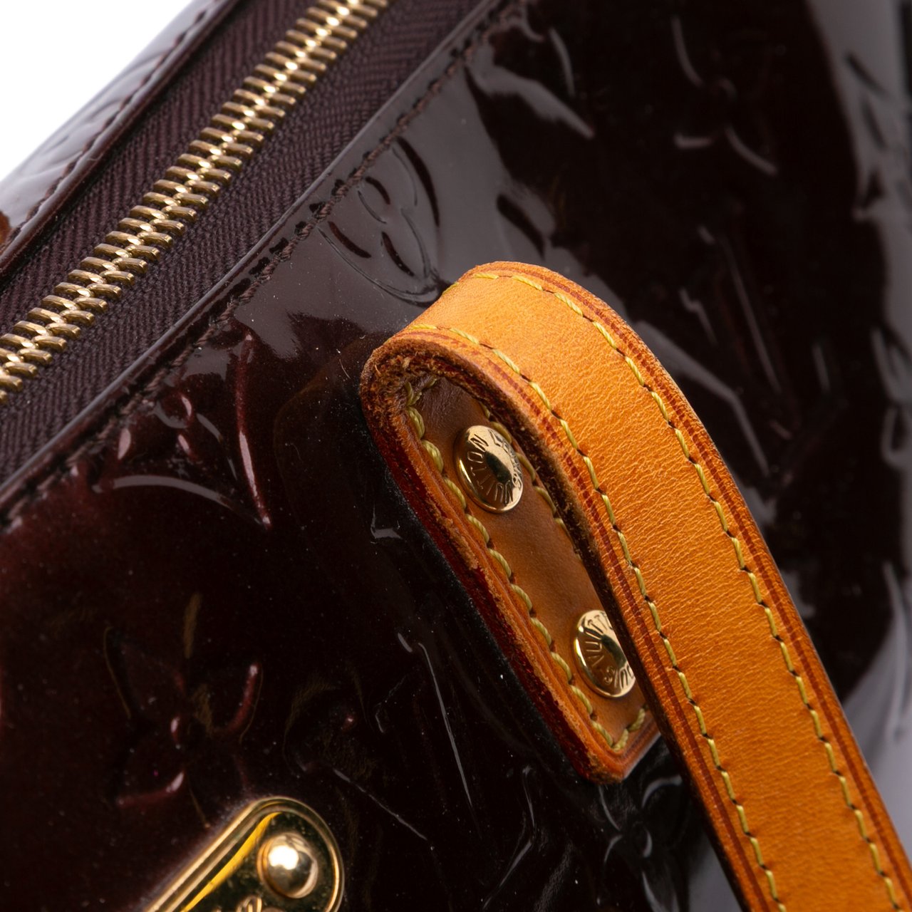 Louis Vuitton Monogram Vernis Bellevue GM Rood