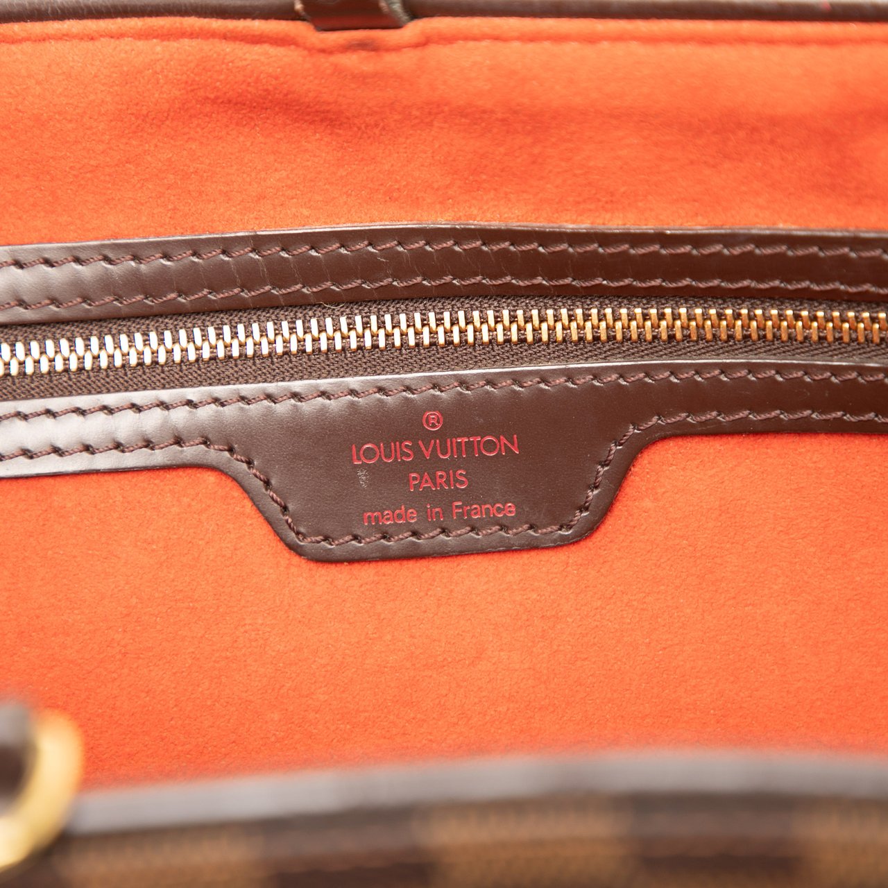 Louis Vuitton Damier Ebene Manosque PM Bruin