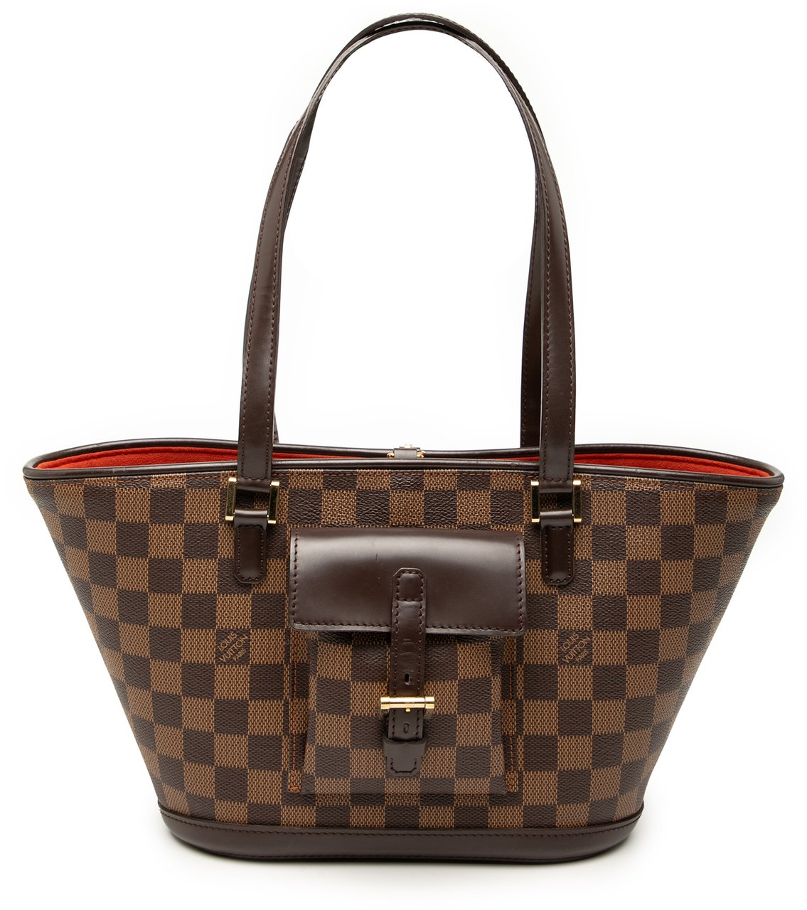 Louis Vuitton Damier Ebene Manosque PM Bruin