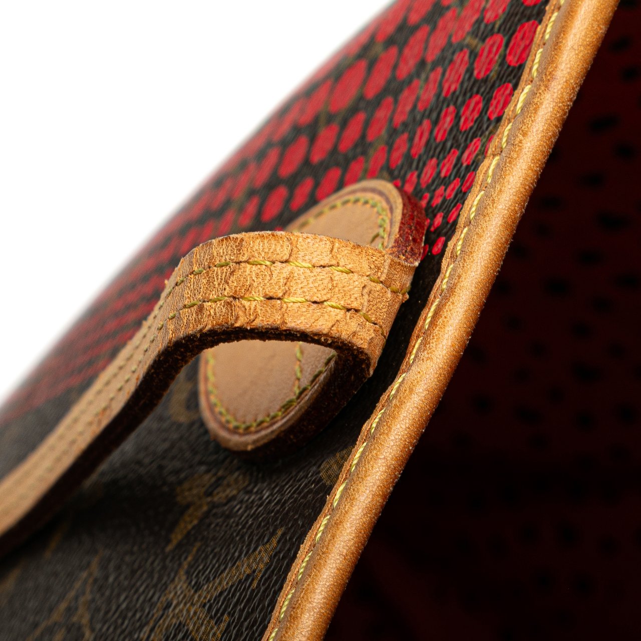 Louis Vuitton Yayoi Kusama Monogram Neverfull MM Rood