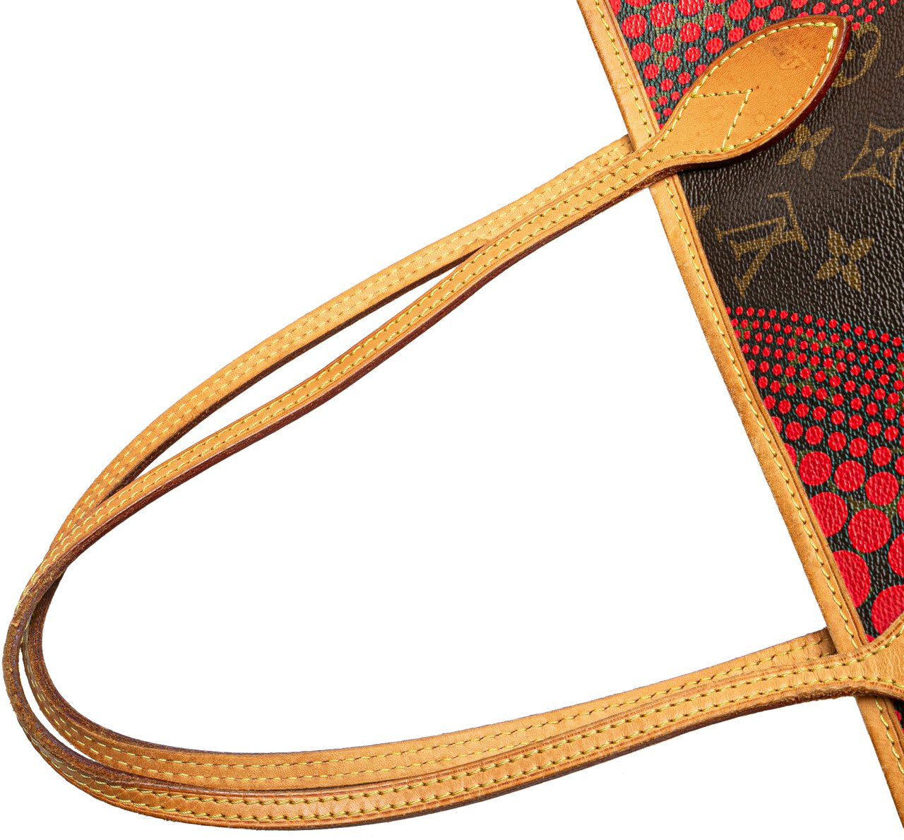Louis Vuitton Yayoi Kusama Monogram Neverfull MM Rood