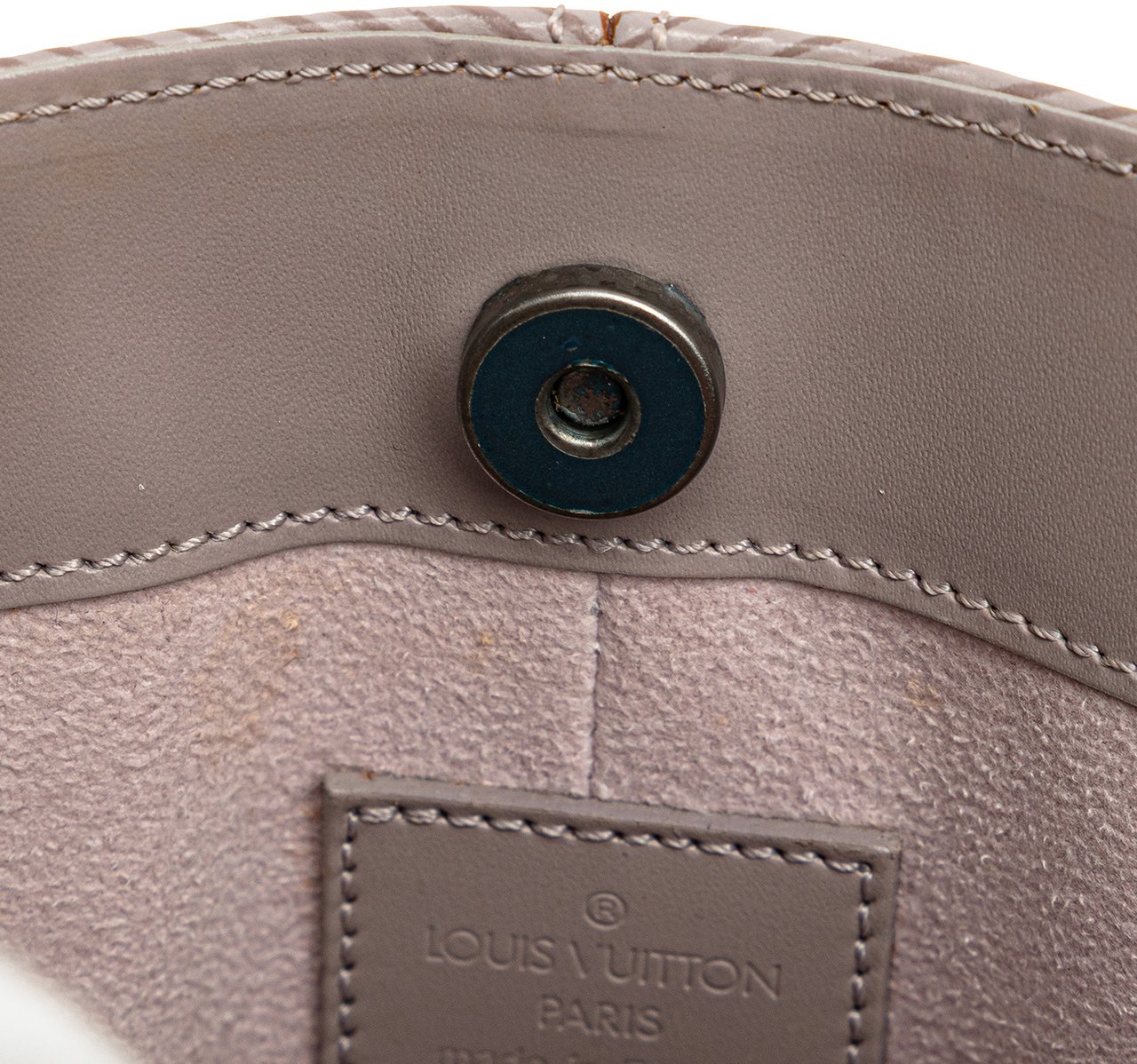 Louis Vuitton Epi Demi Lune Pochette Paars