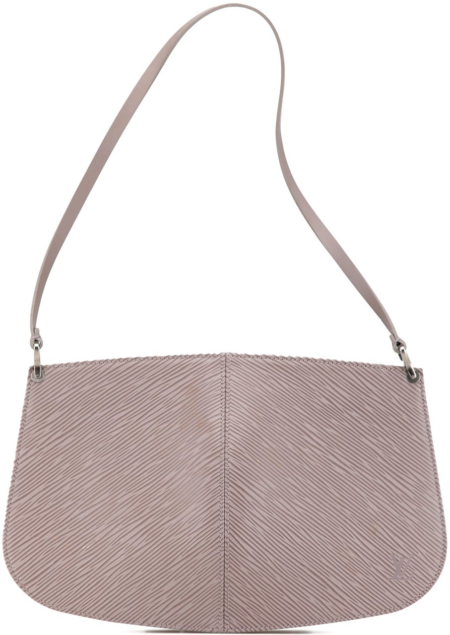Louis Vuitton Epi Demi Lune Pochette Paars