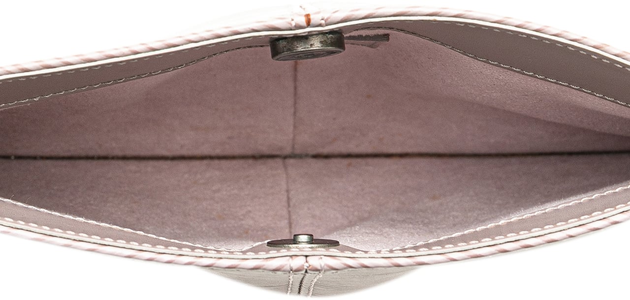 Louis Vuitton Epi Demi Lune Pochette Paars