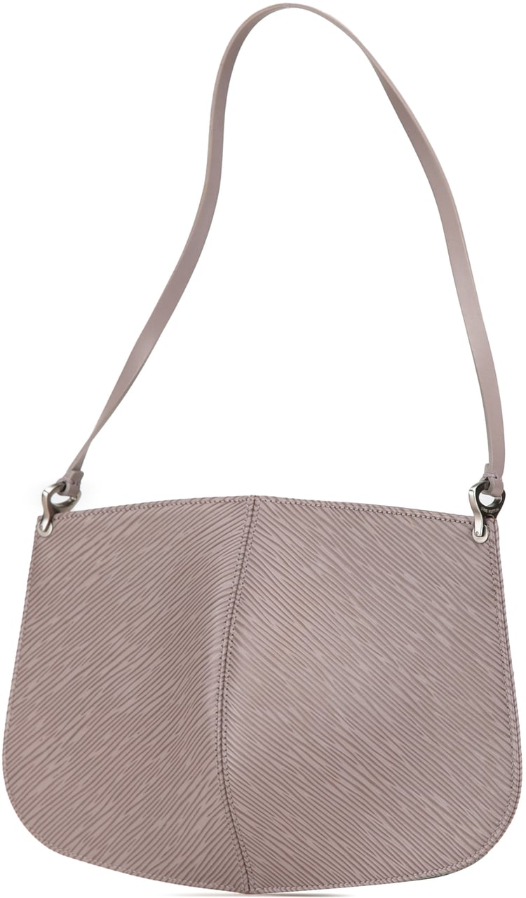 Louis Vuitton Epi Demi Lune Pochette Paars