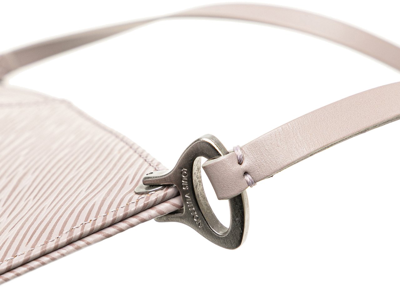 Louis Vuitton Epi Demi Lune Pochette Paars