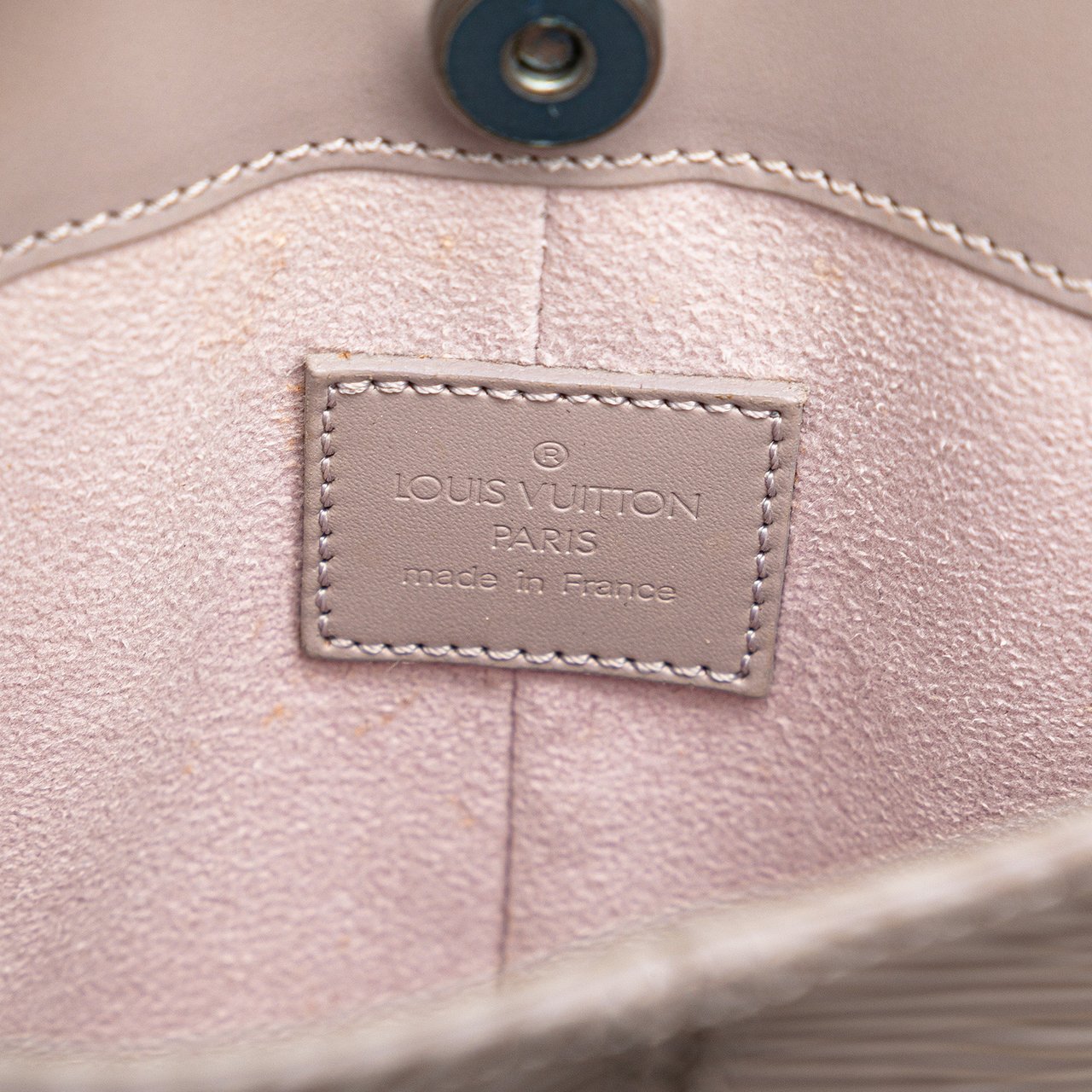 Louis Vuitton Epi Demi Lune Pochette Paars